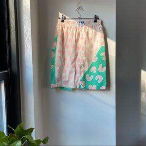 VINTAGE Surf Fetish Pastel Spotted Mini Skirt